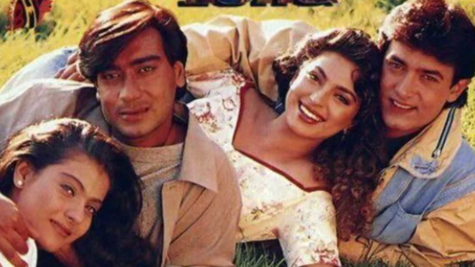 'What fab actors we were' : Kajol celebrates 26 years of Ishq with an endearing post, fans call it their favourite film