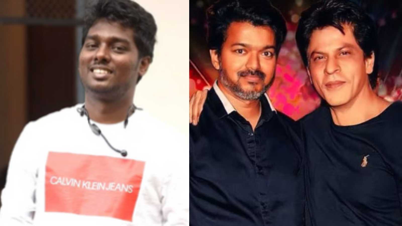 Atlee almost confirms directing Shah Rukh Khan and Thalapathy Vijay in his next