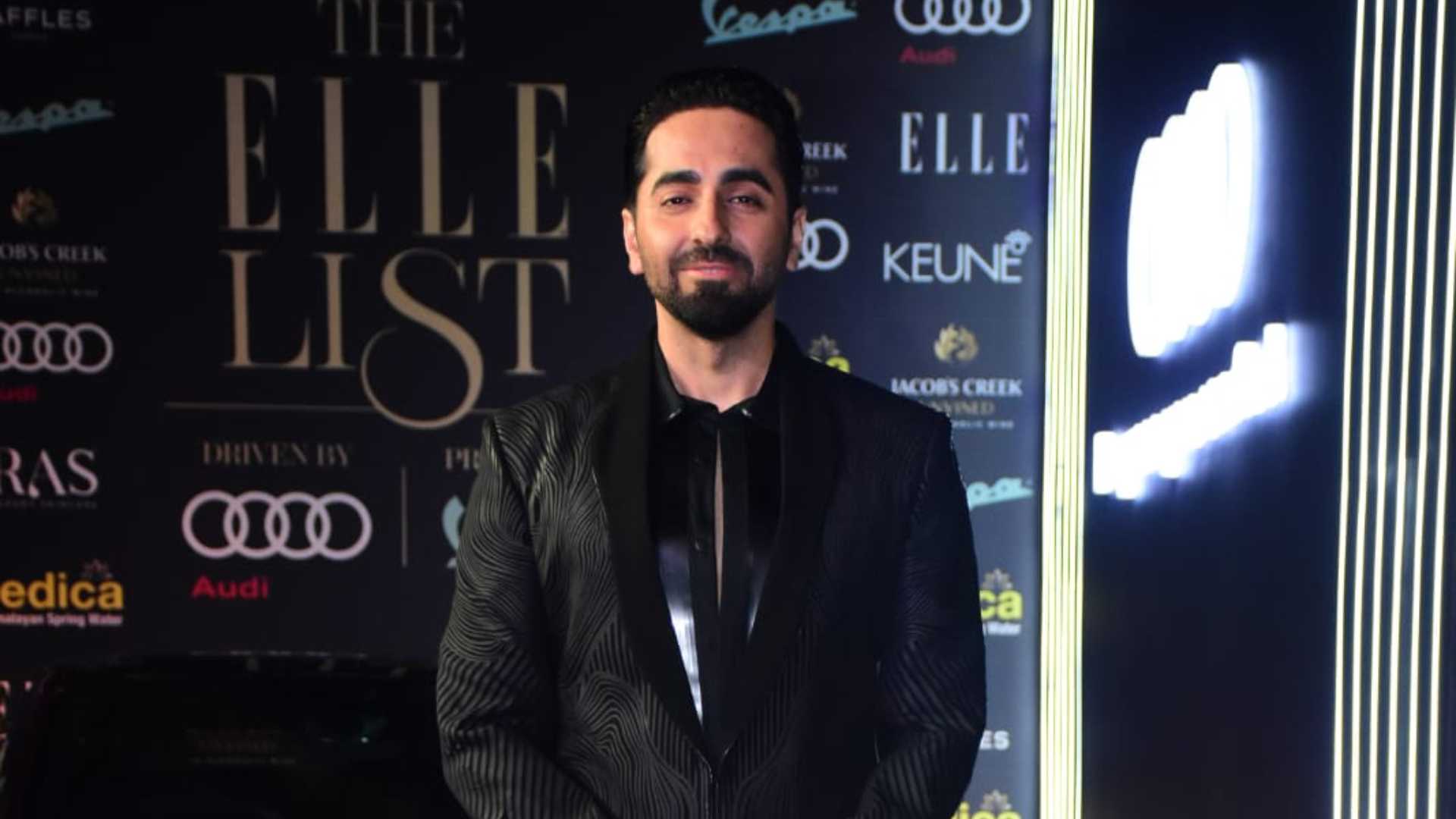 Ayushmann Khurrana becomes the epitome of suave in black, See photos