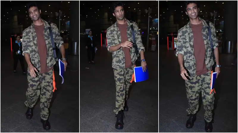 <p>Babil Khan papped at Mumbai airport</p>