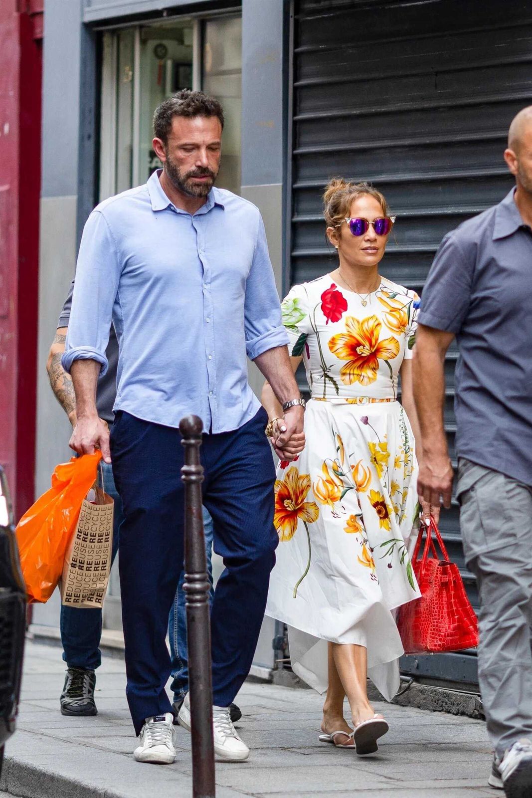 Ben Affleck and Jennifer Lopez (Source: Vogue)