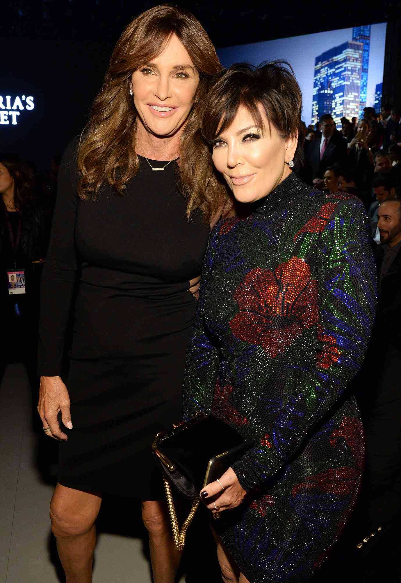 Caitlyn Jenner and Kris Jenner (Source: People)