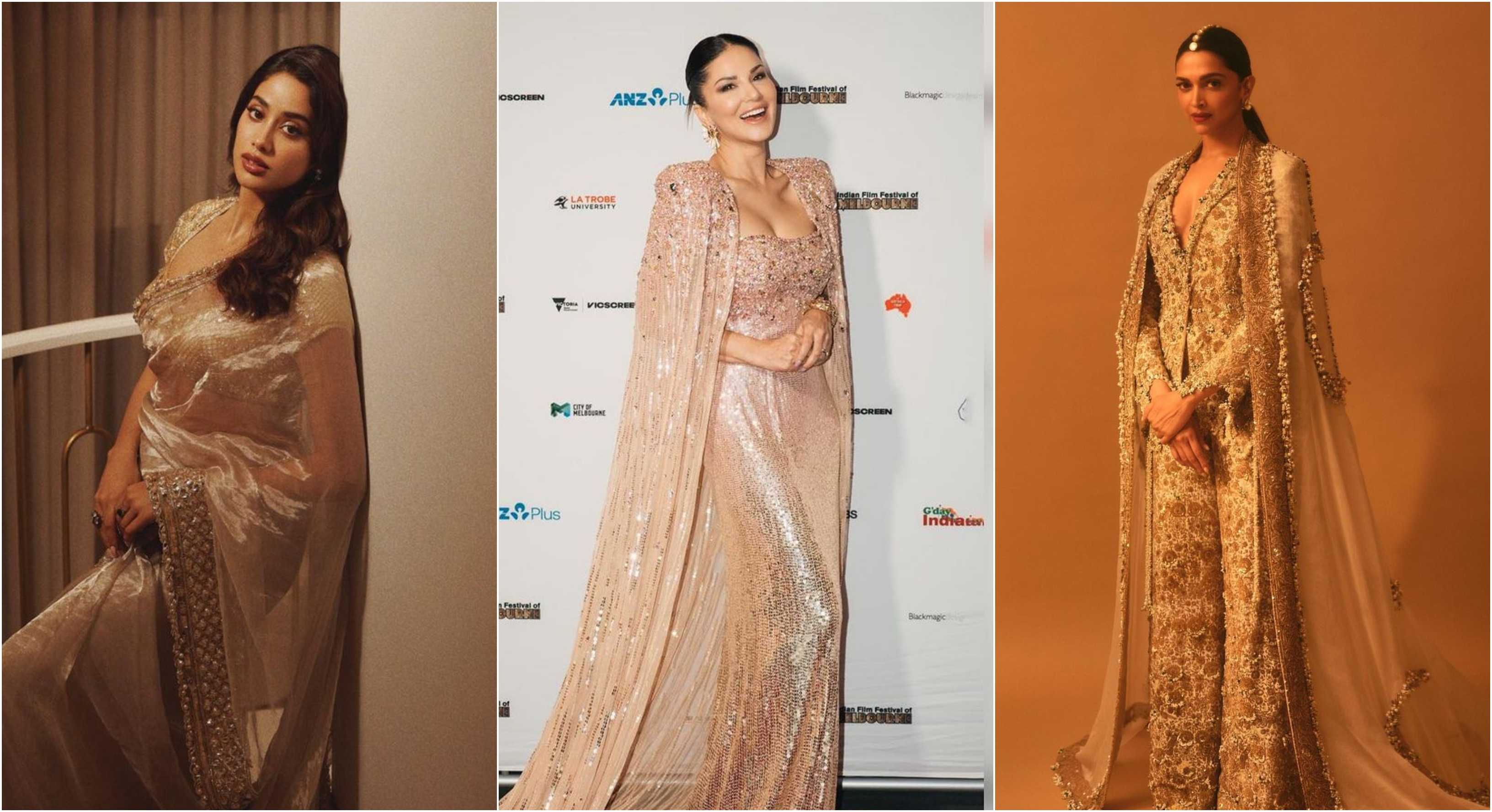 From Deepika Padukone to Sunny Leone, Bollywood actresses that sparkle brighter than gold