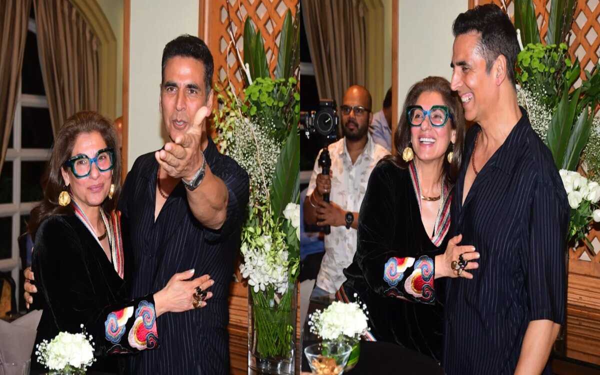 Dimple With Akshay