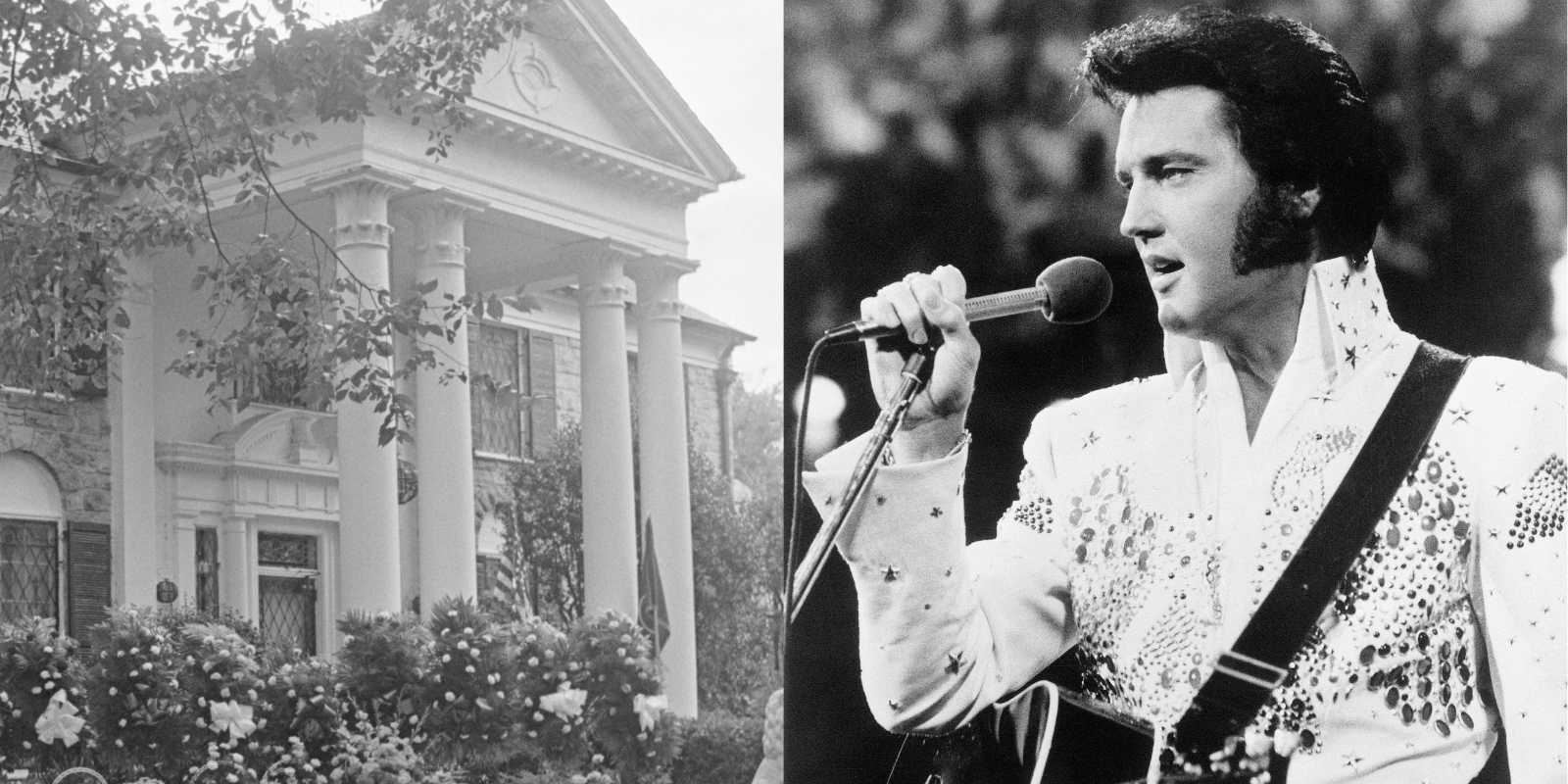 Elvis Presley's Graceland (Source: Showbiz Cheat Sheet)