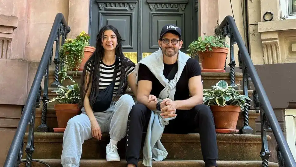Hrithik Roshan pens a passionate birthday wish for GF Saba Azad: ‘Where you can feel warm, inspired..’