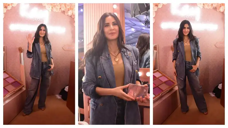 <p>Katrina Kaif nails denim-on-denim trend</p>