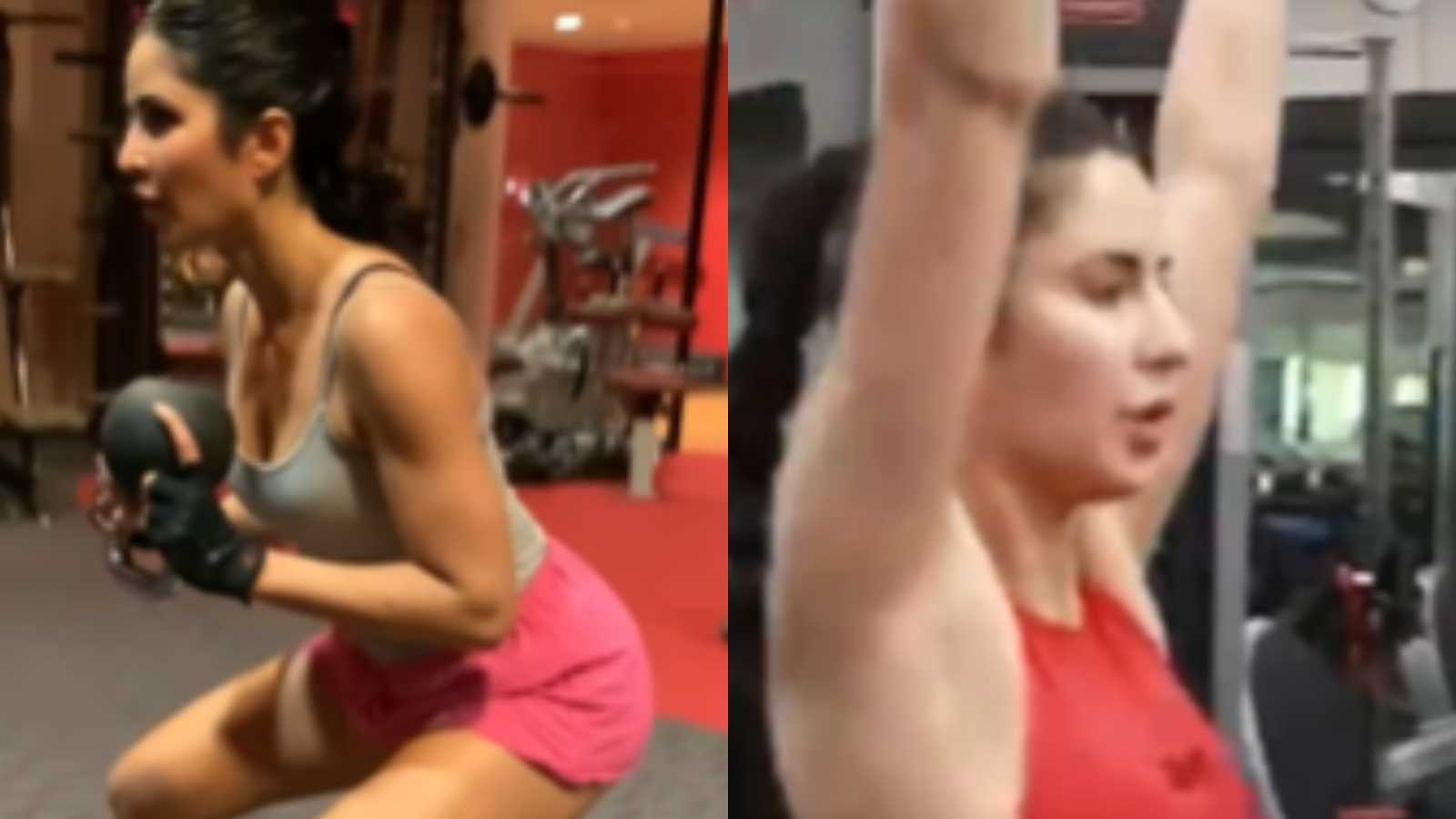 Katrina Kaif workout session