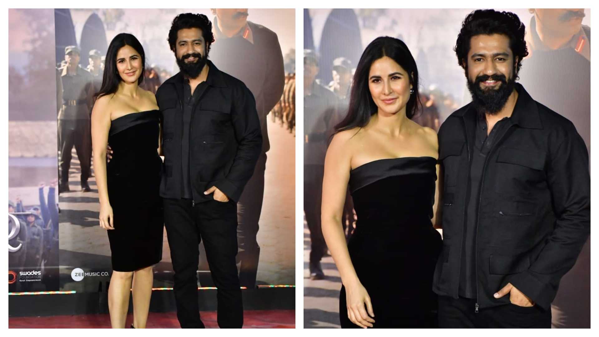 Vicky Kaushal and Katrina Kaif shine at Sam Bahadur screening: A night of style & cinema