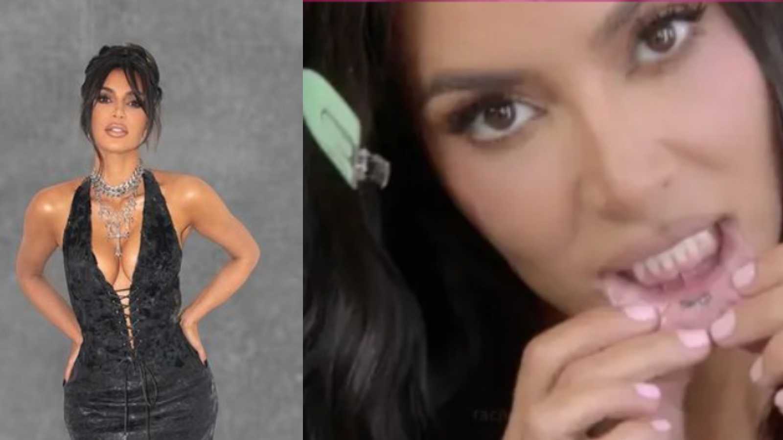 KIm Kardashian reveals her secret tattoo