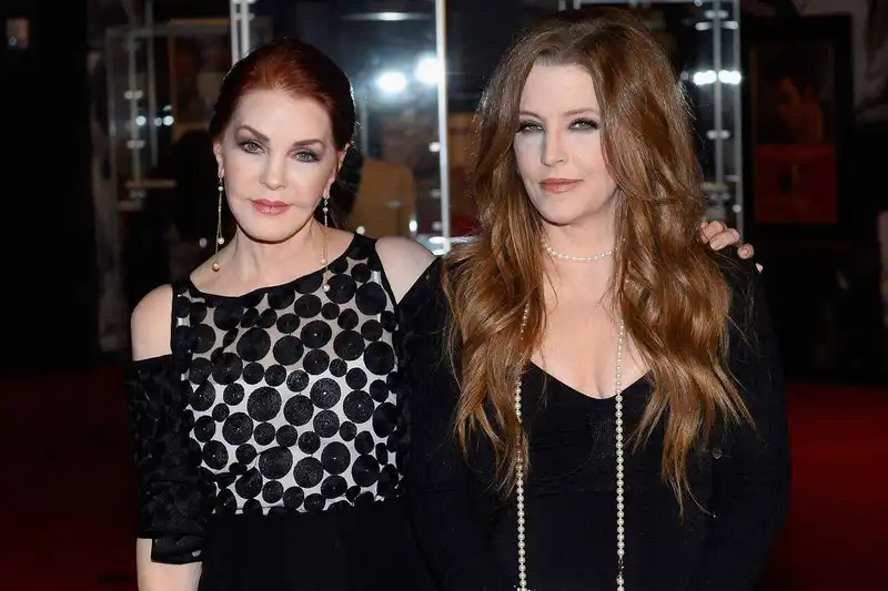 Priscilla Presley and Lisa Marie Presley (Source: People)