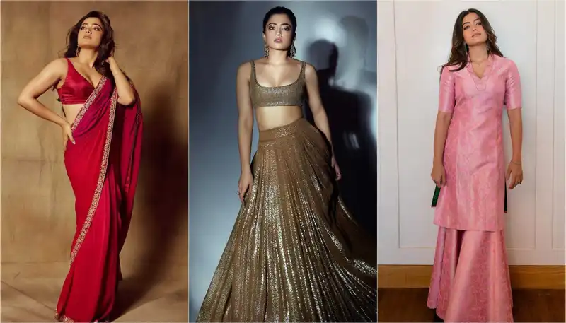 Unlock your Diwali glam: Dress to impress with Rashmika Mandanna's inspired outfit ideas