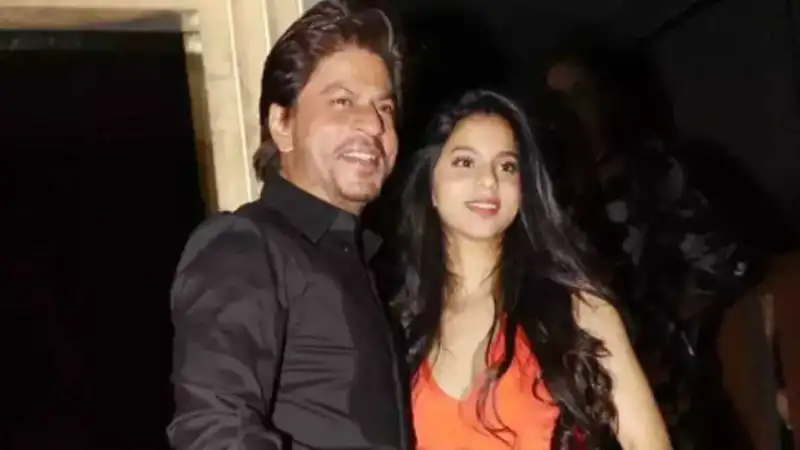 Shah Rukh Khan and Suhana Khan