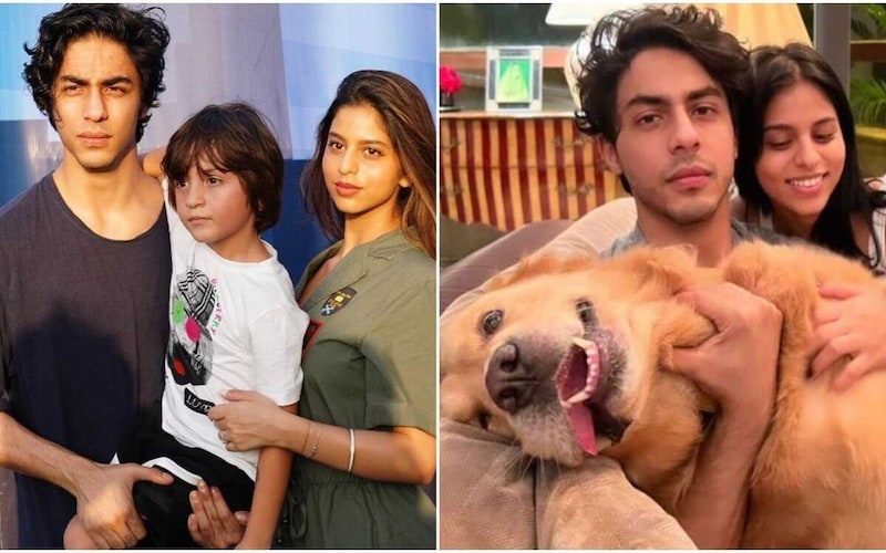 Suhana Khan and Aryan Khan