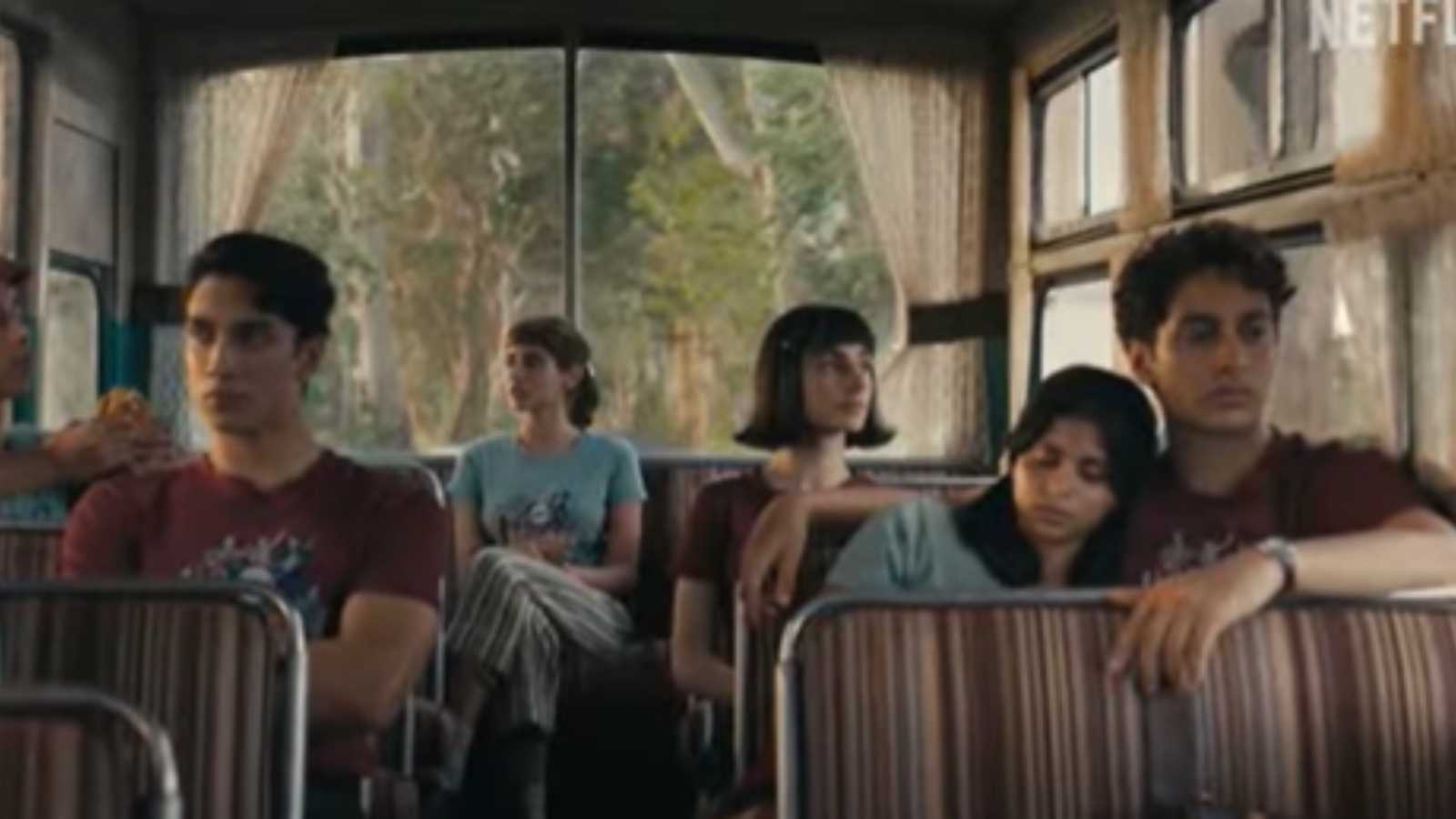 A still from The Archies trailer