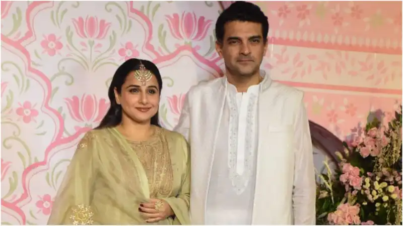 <p>Vidya Balan and Sidharth Roy Kapur</p>