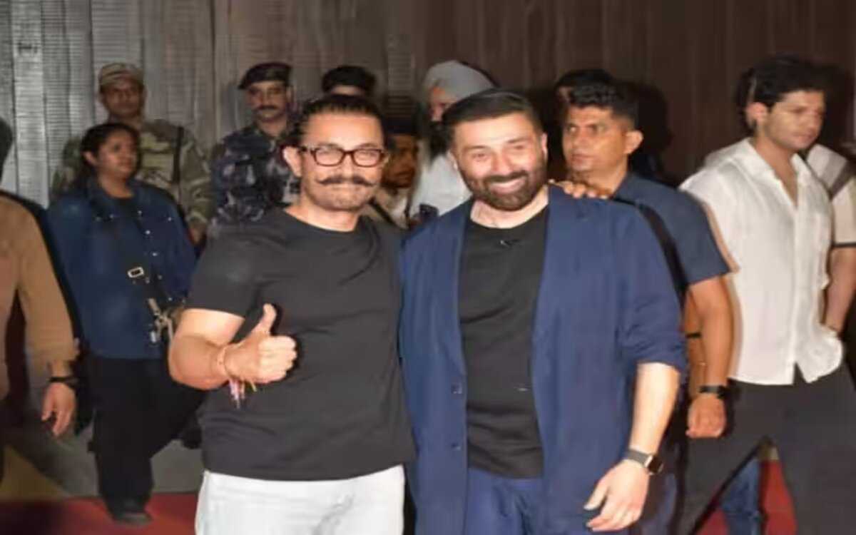 Aamir Khan And Sunny Deol