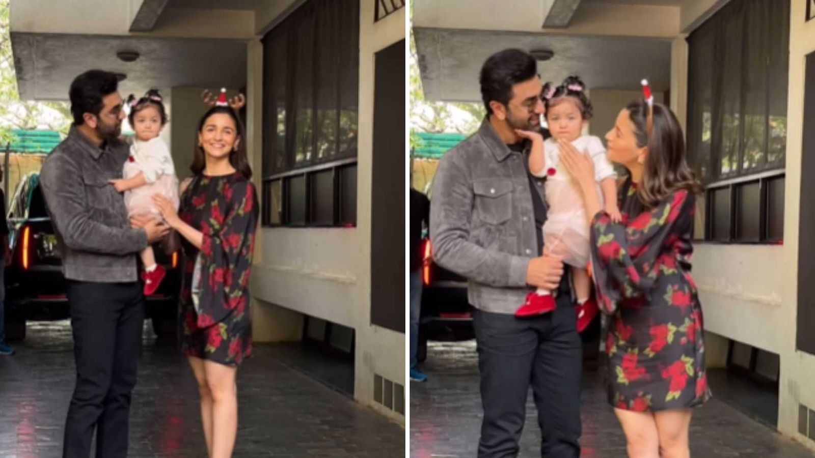 'She looks like little Kareena': Alia Bhatt and Ranbir Kapoor make first public appearance with Raha Kapoor, netizens are in awe