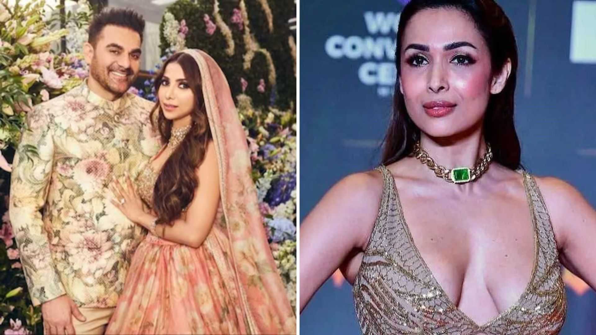 After Arbaaz Khan's wedding, Malaika Arora comments on getting married for a second time; says 'Once bitten..'