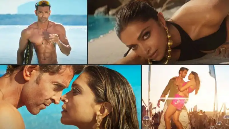 Fighter song Ishq Jaisa Kuch: Hrithik Roshan and Deepika Padukone get steamy by the beach with their sizzling chemistry