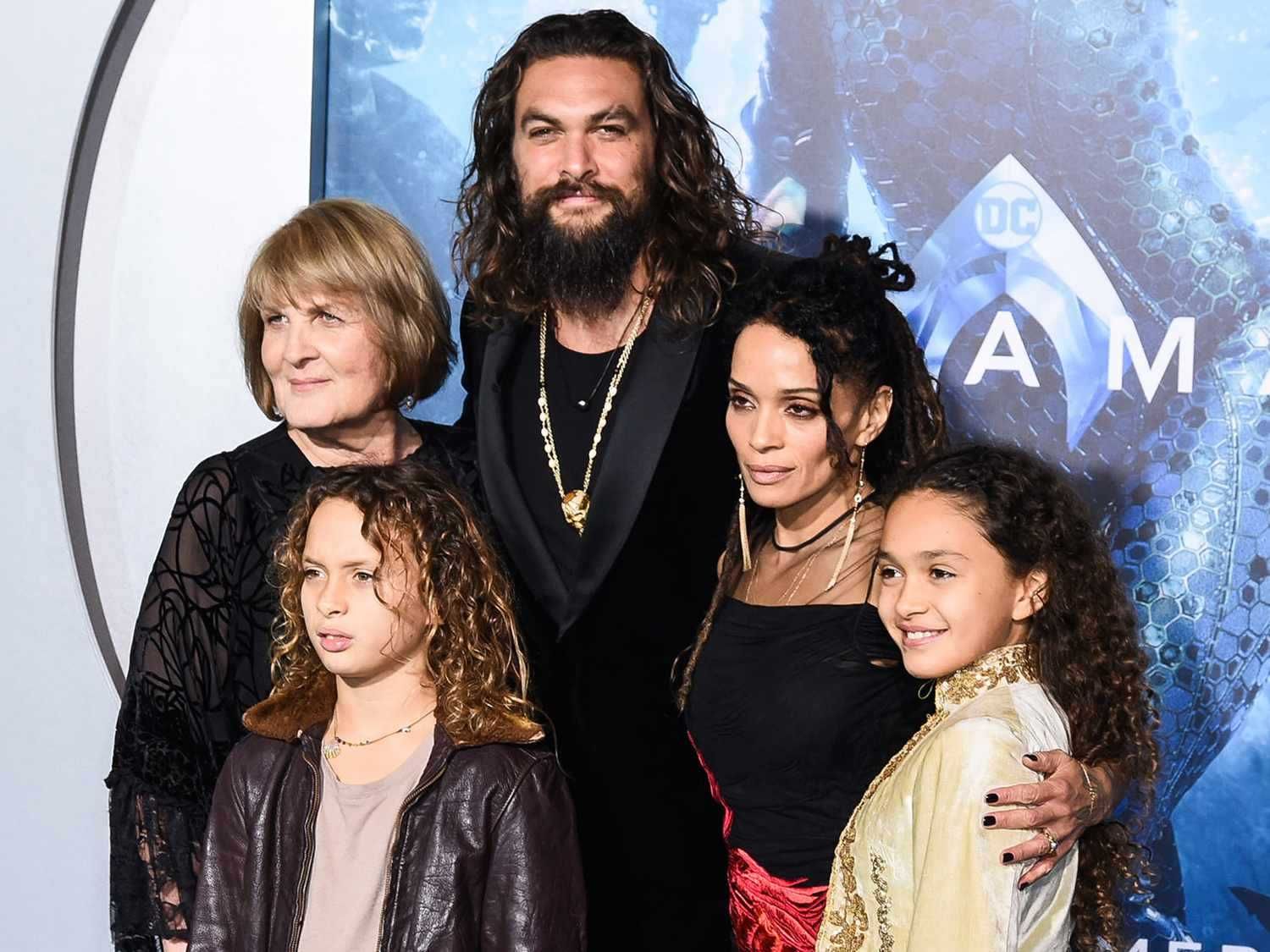Jason Momoa with his family (Source: People)