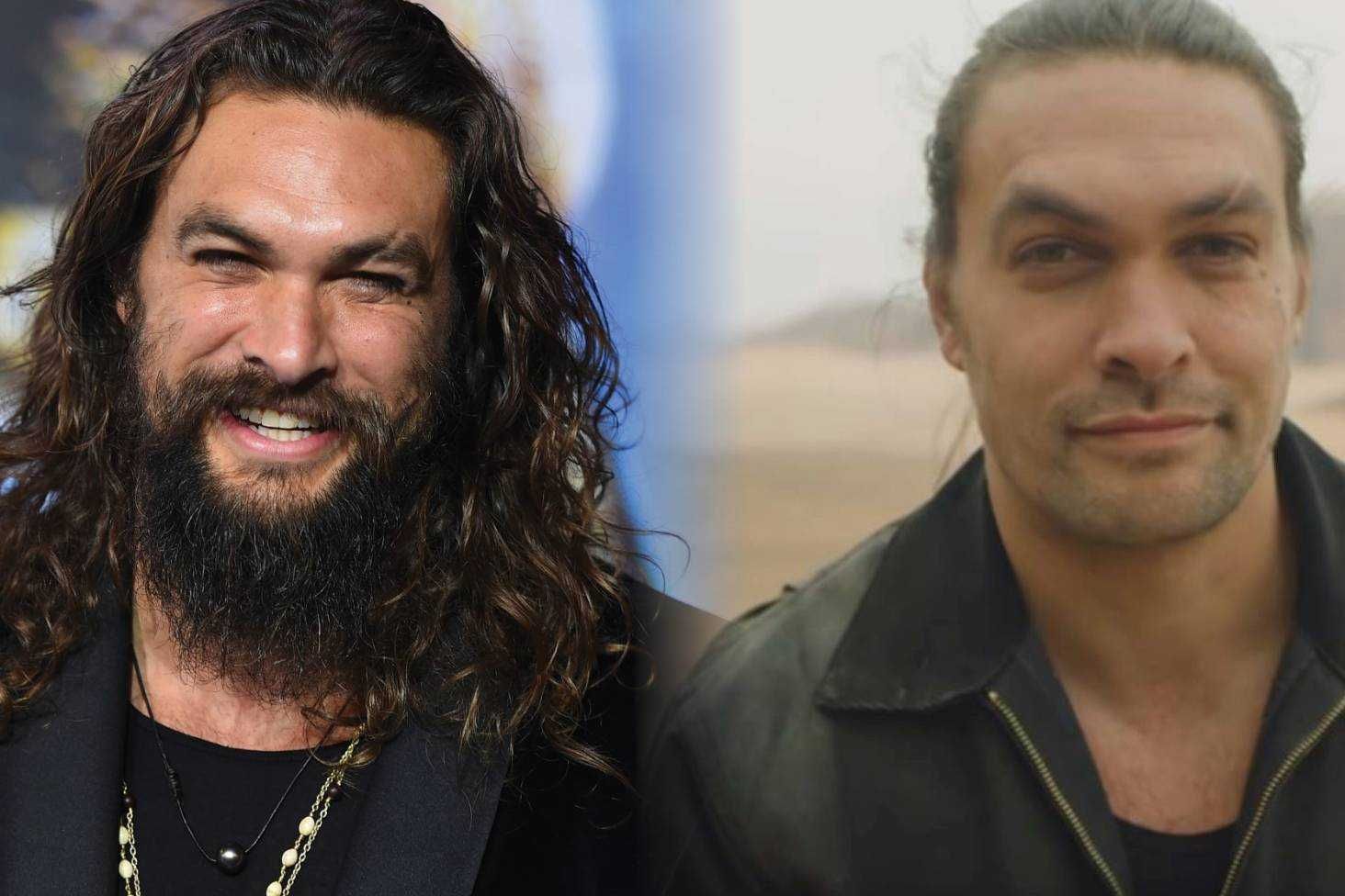 Jason Momoas Shocking Goodbye To Khal Drogos Beard For Environmental