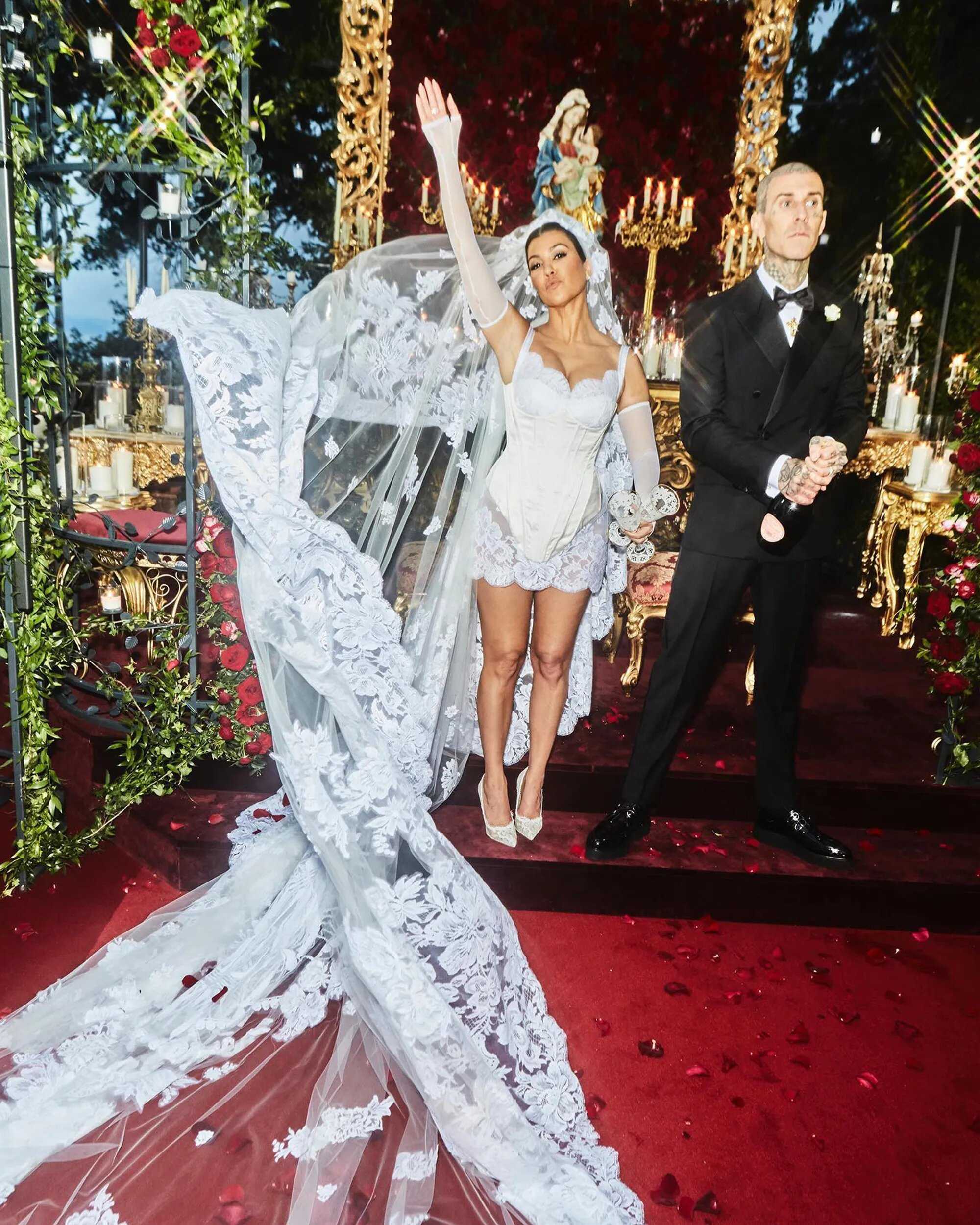 Revisiting Kourtney Kardashian & Travis Barker’s lavish Italian Wedding