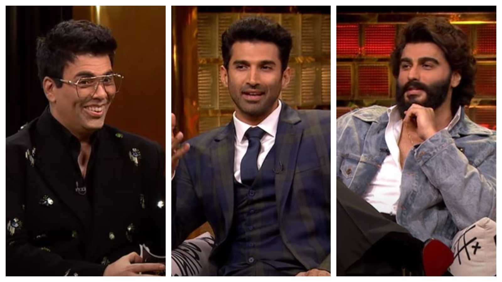 Koffee With Karan 8: Aditya Roy reacts to dating rumours with Ananya Panday, Arjun Kapoor reveals about his off-screen role play