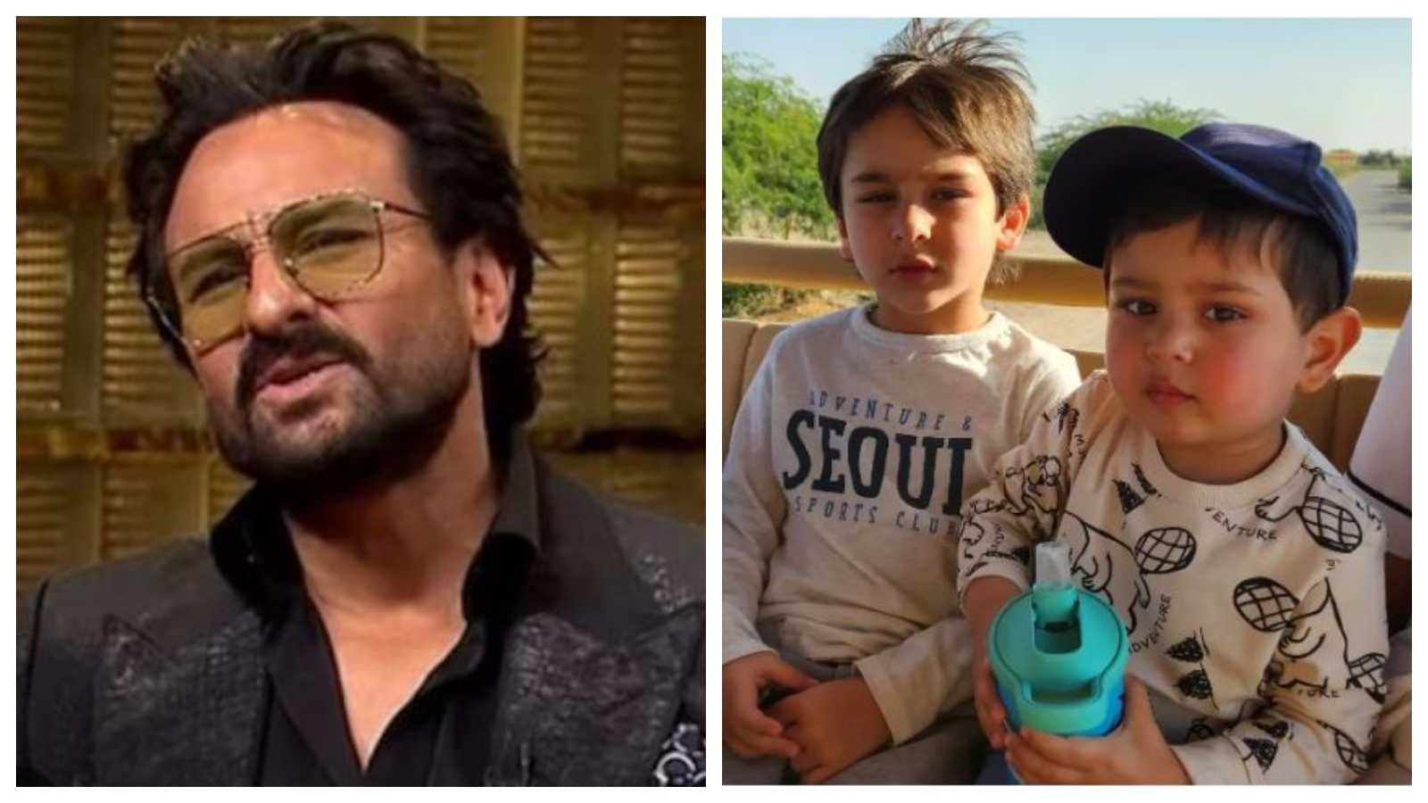 Koffee With Karan 8: Saif Ali Khan reveals about Taimur's curious questions; tells Jeh doesn't like to do anything