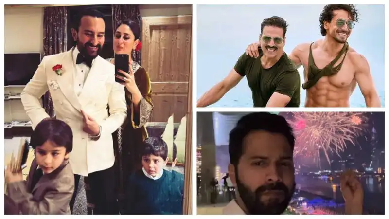 New Year 2024: Kareena-Saif pose for a mirror selfie; Akshay-Tiger all set for Bade Miyan Chote Miyan release