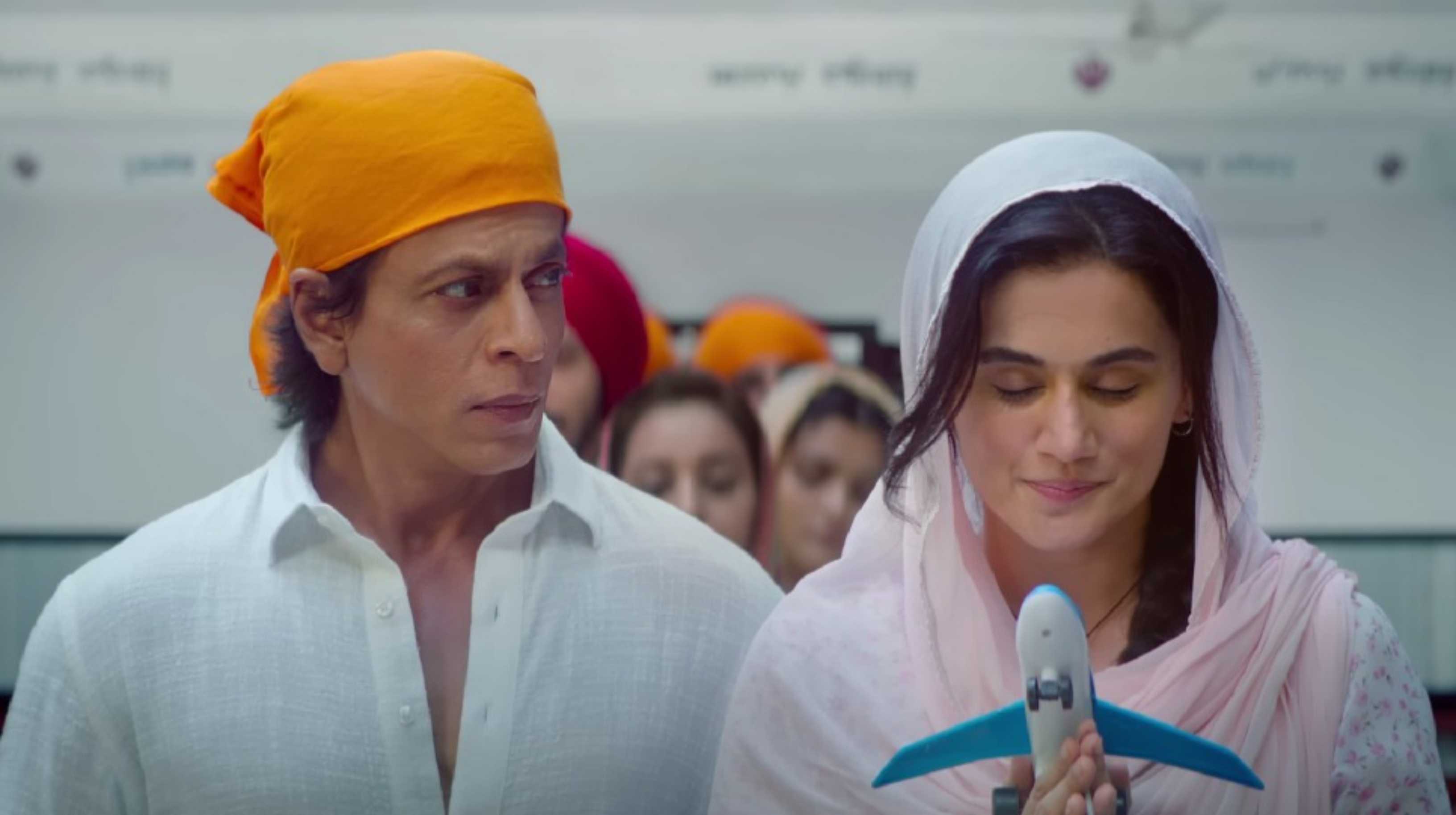 Taapsee Pannu on how difficult it was to romance Shah Rukh Khan in Dunki: ‘You are in a certain danger..’
