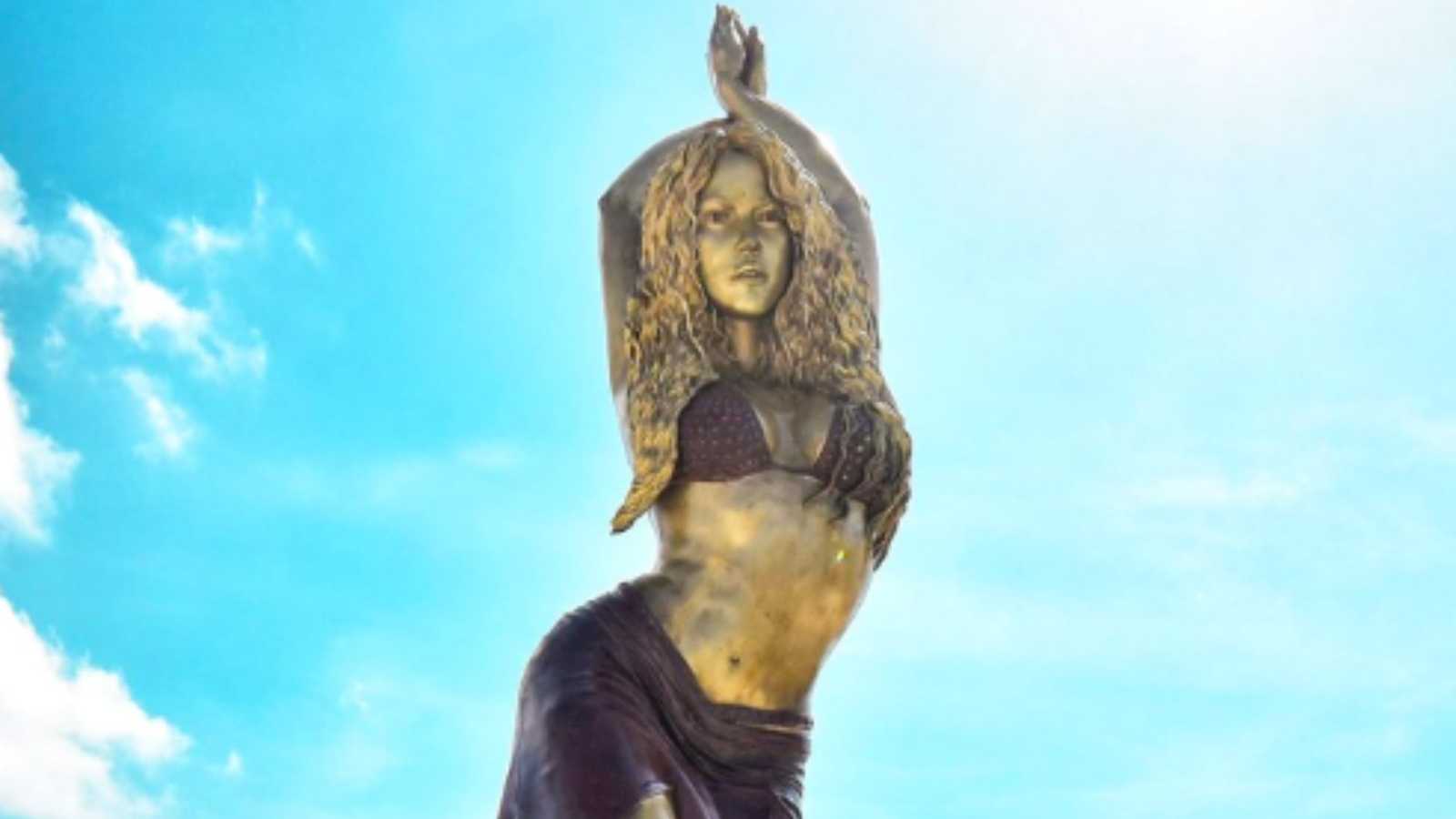 Shakira statue