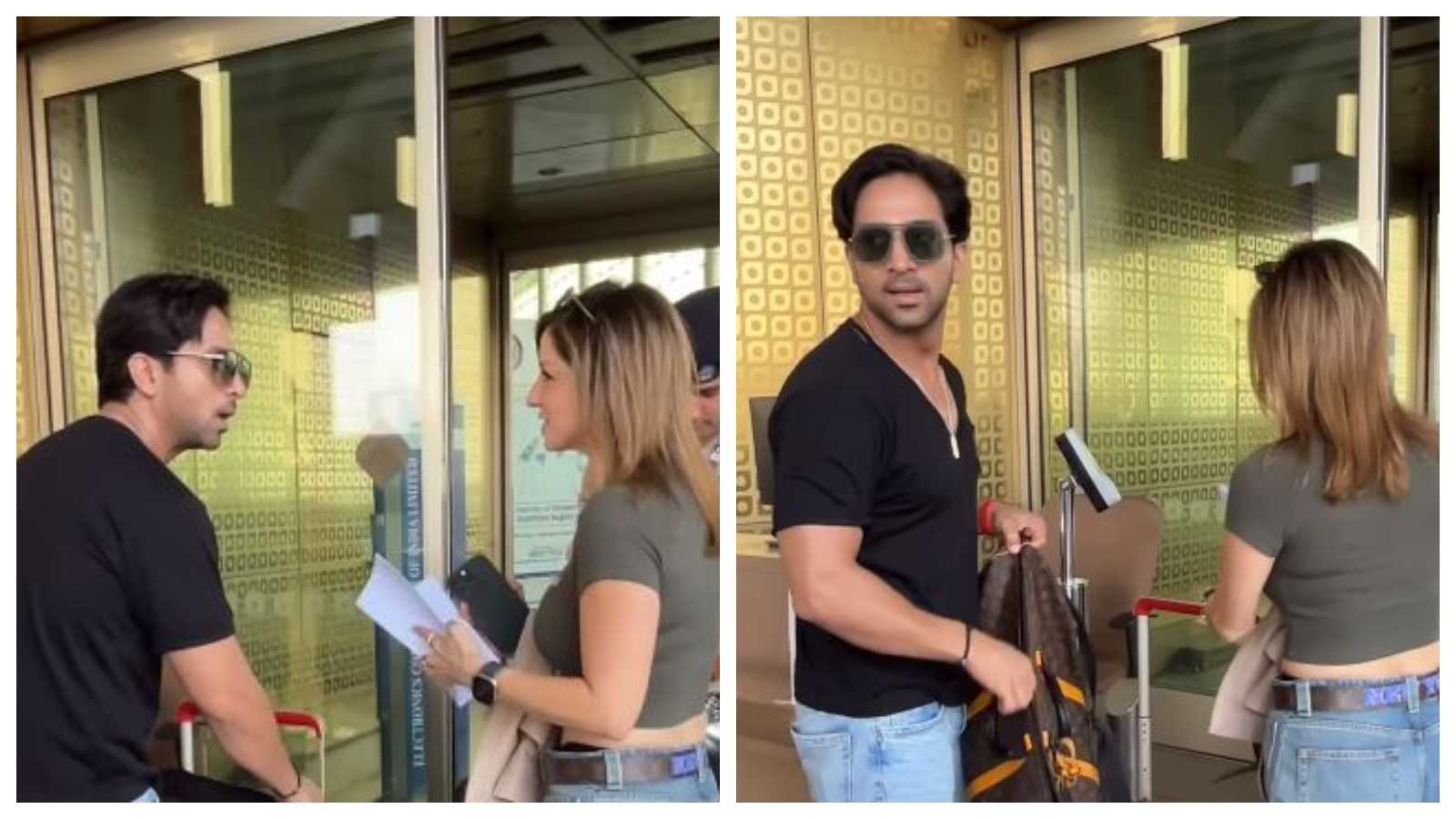 'Sirf photo click krwane aaye the': Sussanne Khan and Arslan Goni make unexpected U-turn from airport, netizens react