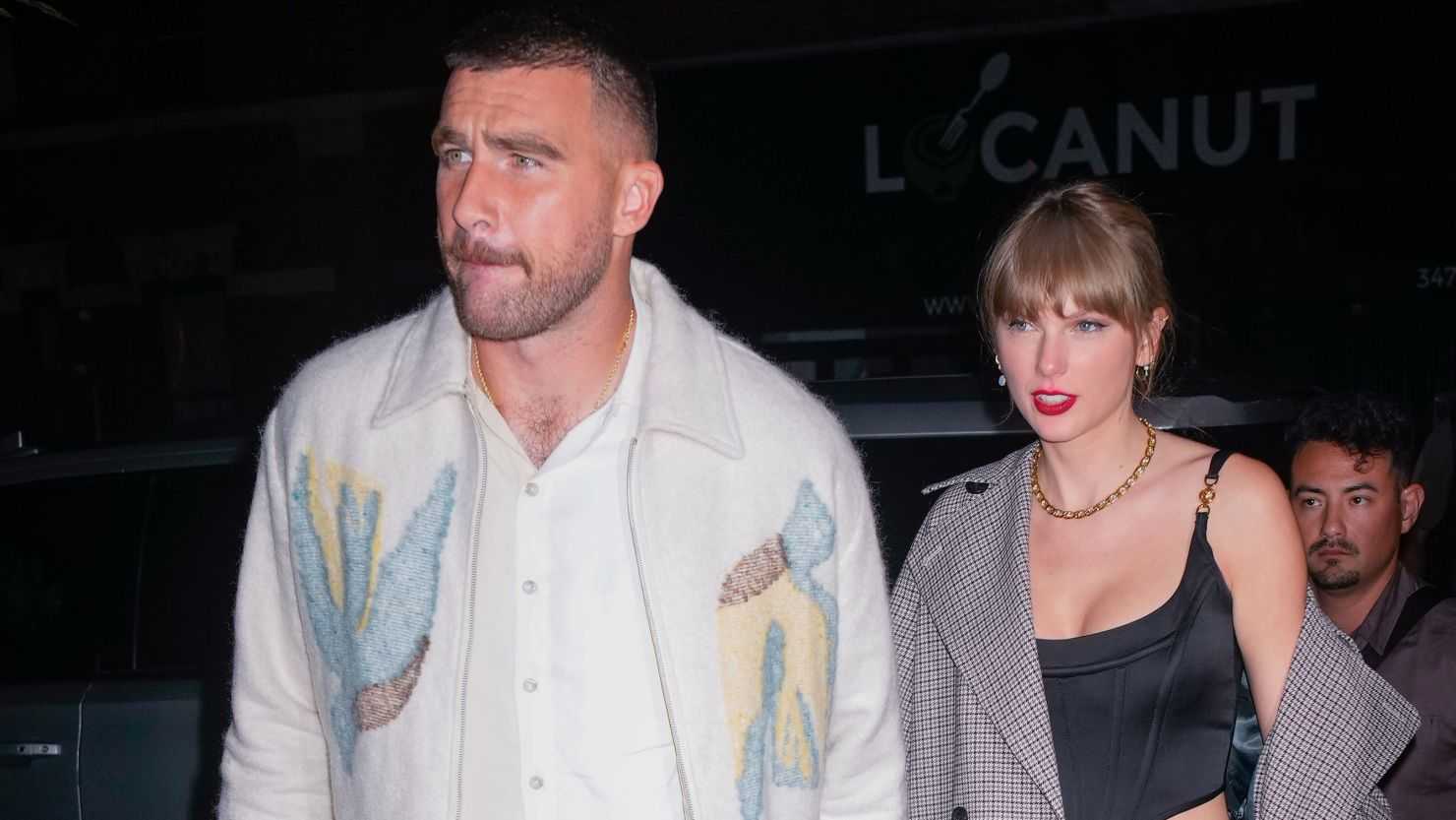 Taylor Swift and Travis Kelce (Source: CNN)