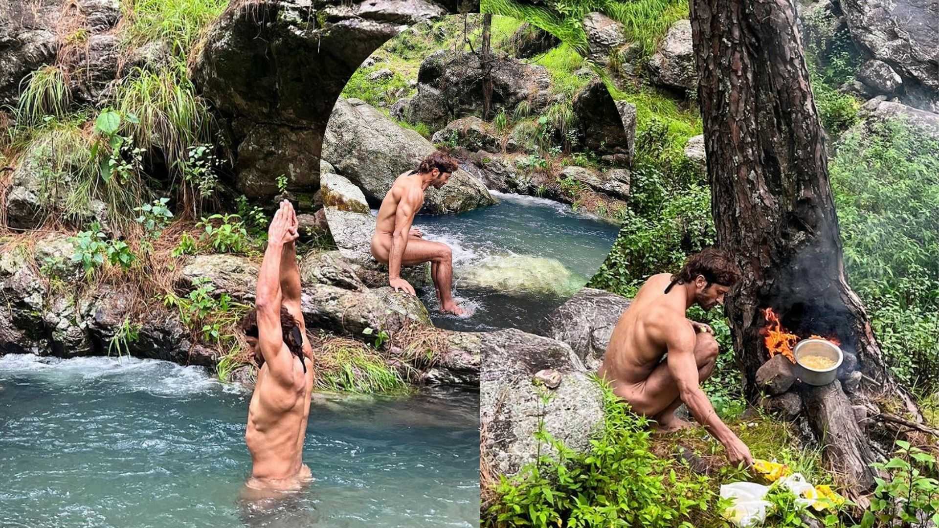 Vidyut Jammwal meditates in the water, cooks in the woods while being naked; shares a heartfelt post on 43rd birthday