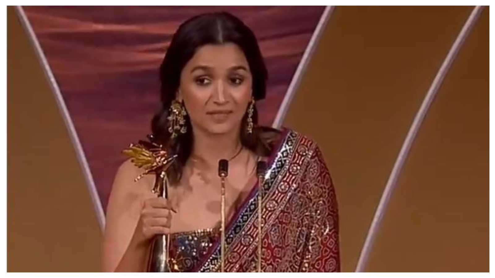 'Always making us proud' Alia Bhatt wins hearts with her acceptance