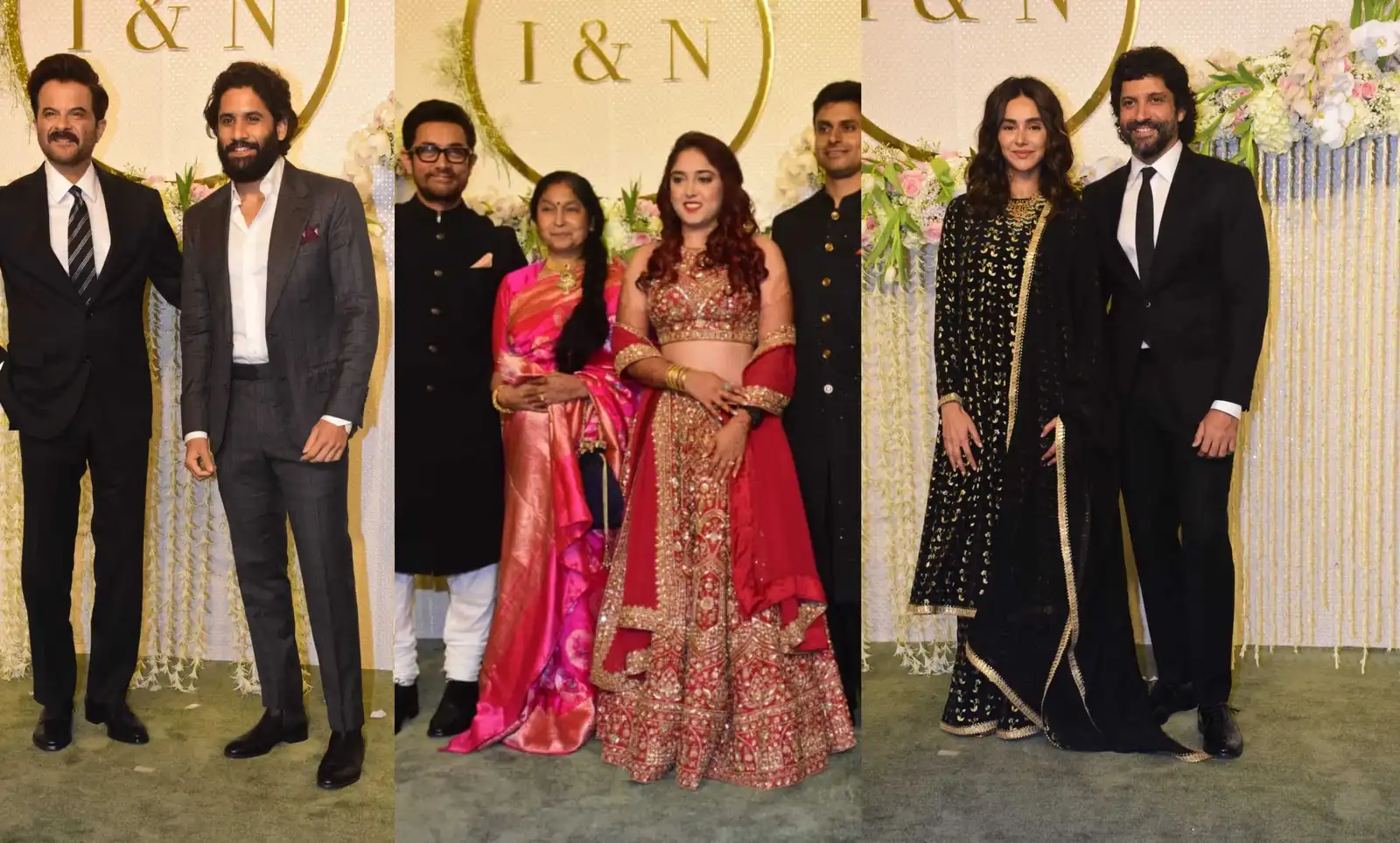 Ira-Nupur Wedding Reception: आमिर खान की बेटी के रिसेप्शन में लगा सितारों ला जमावड़ा, अनिल कपूर, जूही चावला, फरहान अख्तर समेत पहुंचे ये सितारे