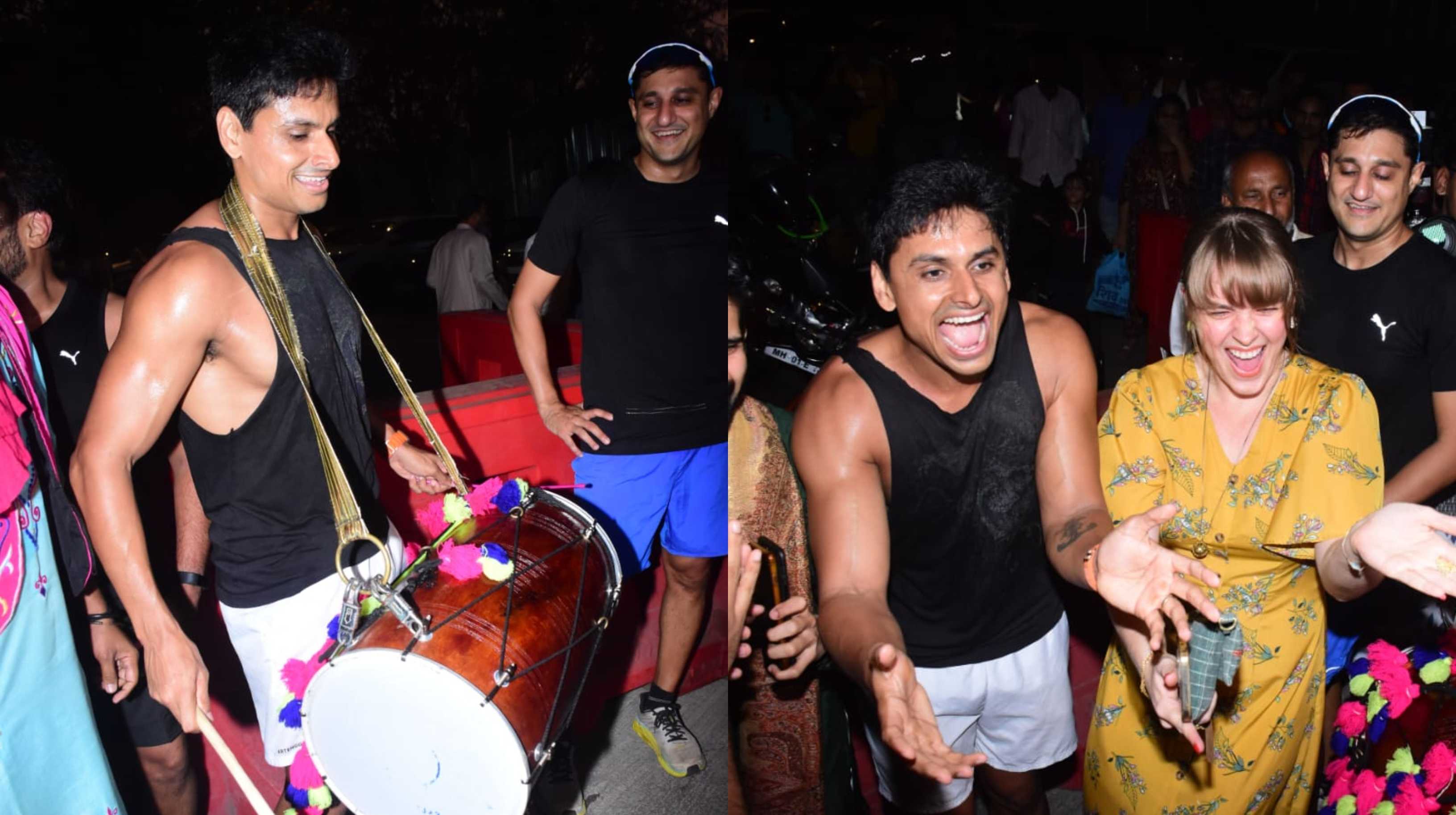 Ira Khan and Nupur Shikhare Wedding: Aamir Khan’s son-in-law dances at his own baraat, ditches sherwani for shorts