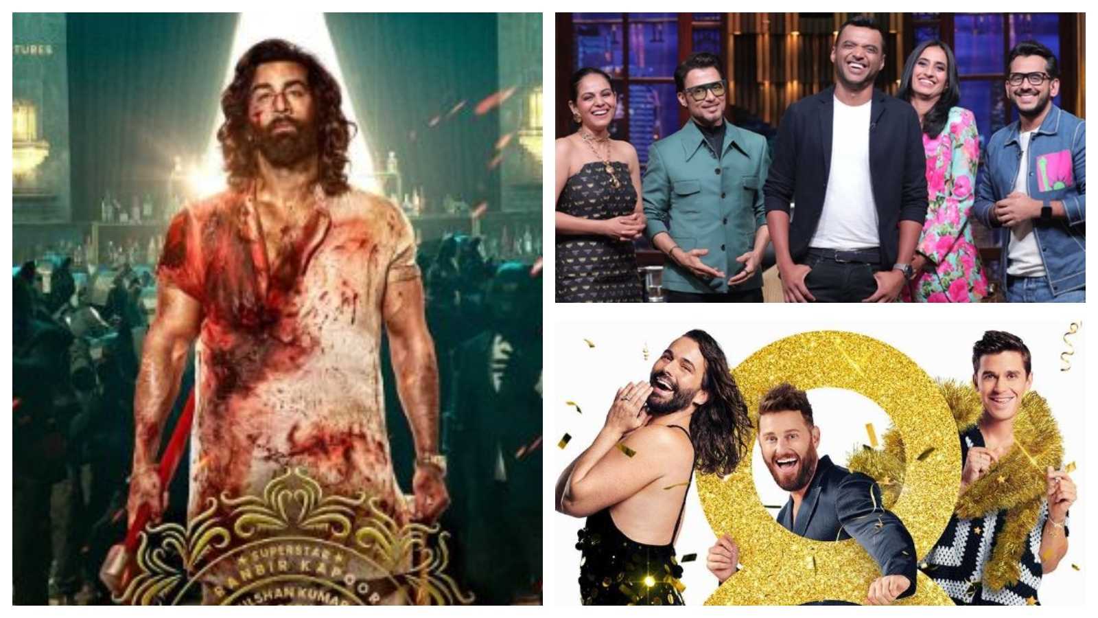 Latest and Upcoming OTT releases in January 2024 Week 4: From Animal, Shark Tank India Season 3 to Queer Eye Season 8