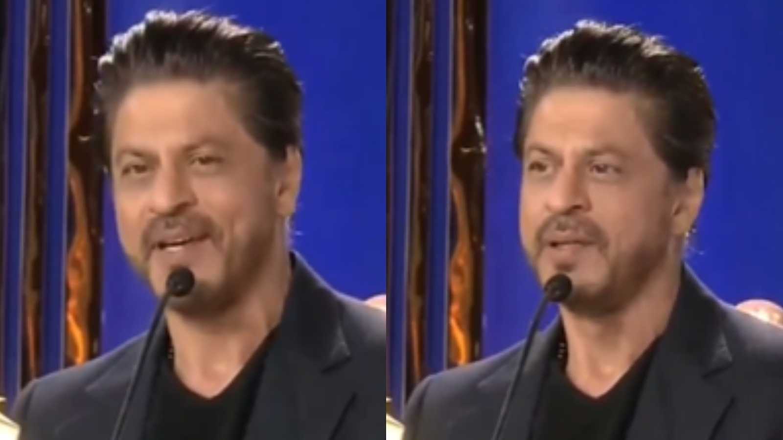 Shah Rukh Khan speech