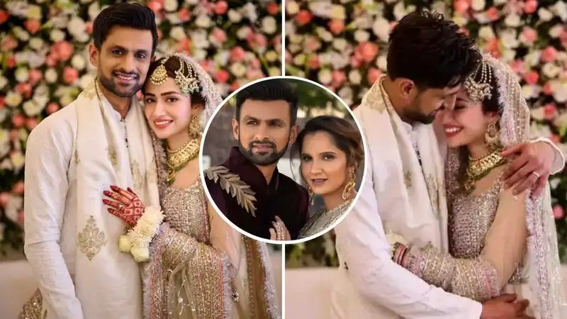 Shoaib Malik ties the knot with Pakistani actress Sana Javed, confirms separation with tennis legend Sania Mirza