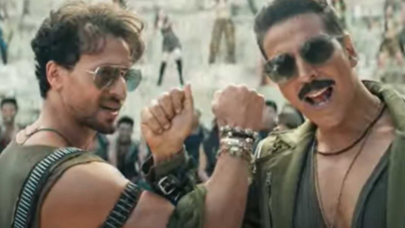 Bade Miyan Chote Miyan title track: Akshay Kumar & Tiger Shroff's groovy song celebrates bromance and swag; watch