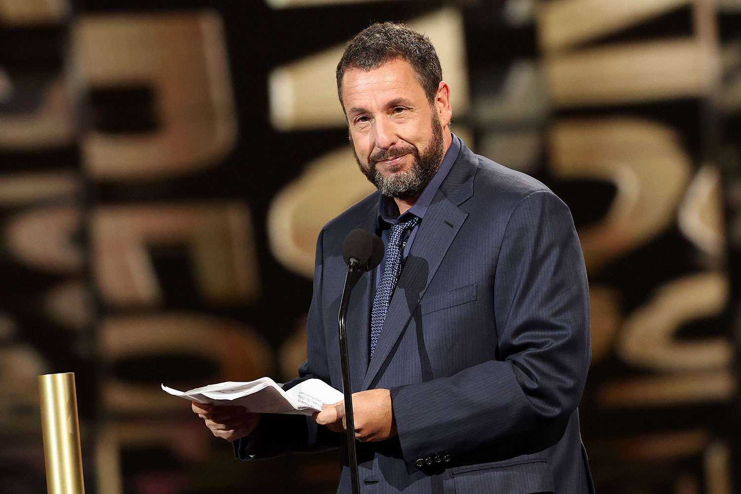 Adam Sandler playfully confuses 2024 People's Choice Icon Award for People's sexiest man alive