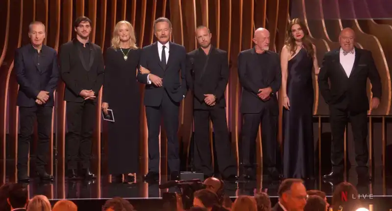 Breaking Bad Cast at the 2024 SAG Awards (Source: X)