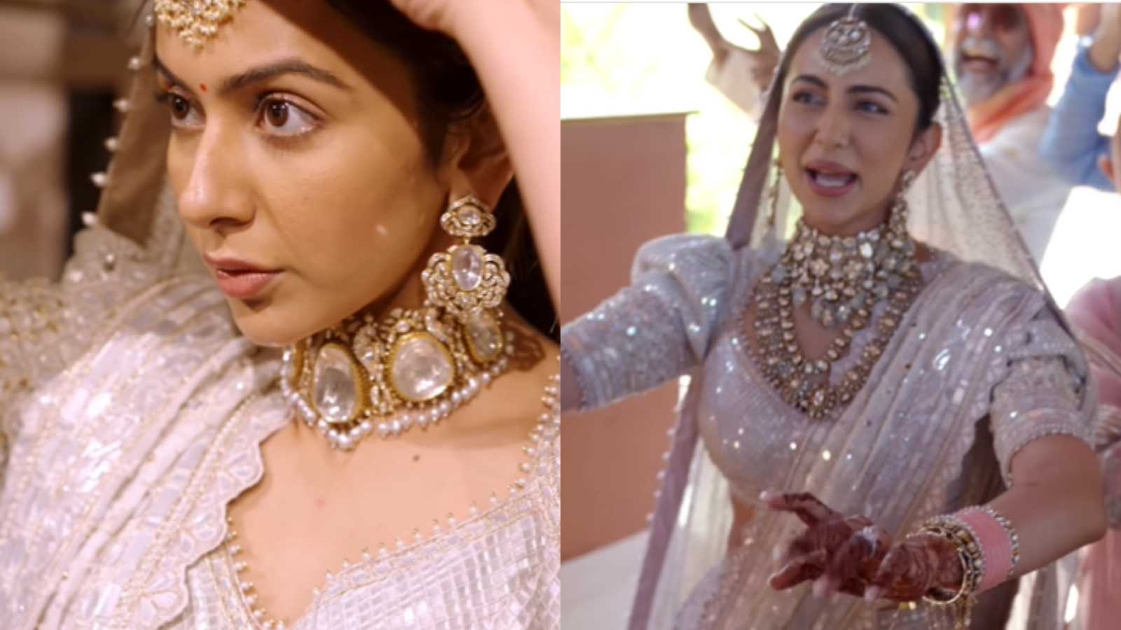Here's what went into Rakul Preet Singh's dream wedding outfit for her Anand Karaj ceremony with Jackky Bhagnani, watch