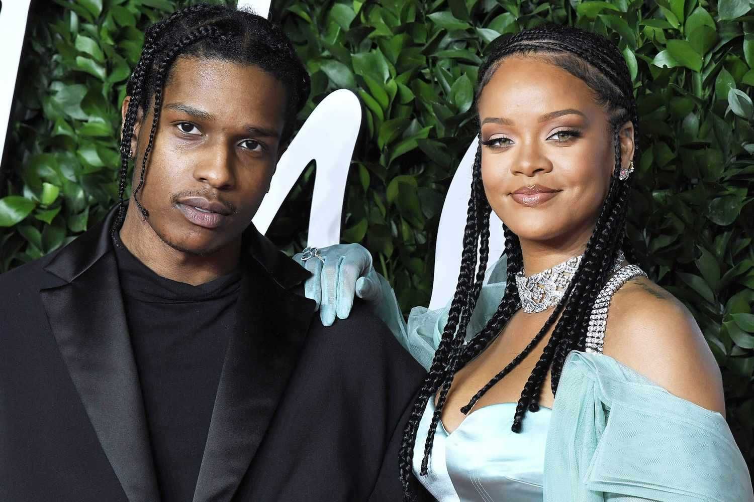 Rihanna and A$AP Rocky (Source: X)