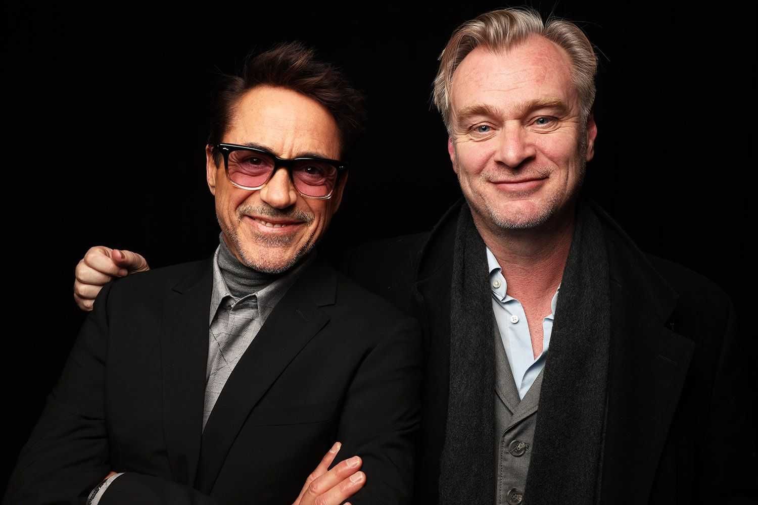Robert Downey Jr. and Christopher Nolan (Source: X)