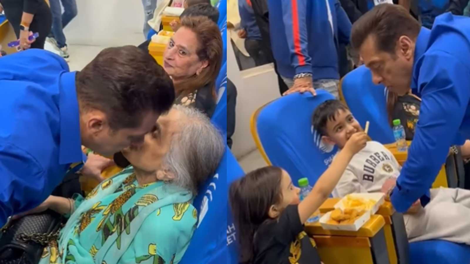 Salman Khan bonds with his mother and niece