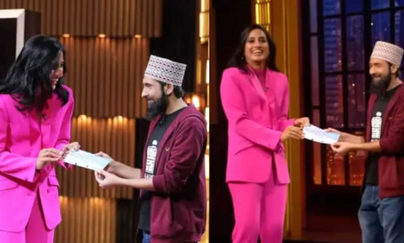 Shark Tank India 3: इसप पिचर ने पैसों का चेक लेते ही विनीता सिंह से गले लगने से किया साफ़ मना, अब वजह आई सामने