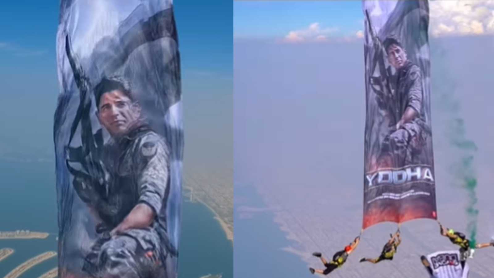 Yodha: Sidharth Malhotra starrer becomes first Hindi film to have a poster reveal at 13000 ft, teaser release date out